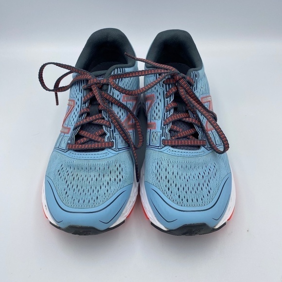 New Balance Blue and Gray Athletic Shoes with Fresh Foam Cushioning - Picture 2 of 16